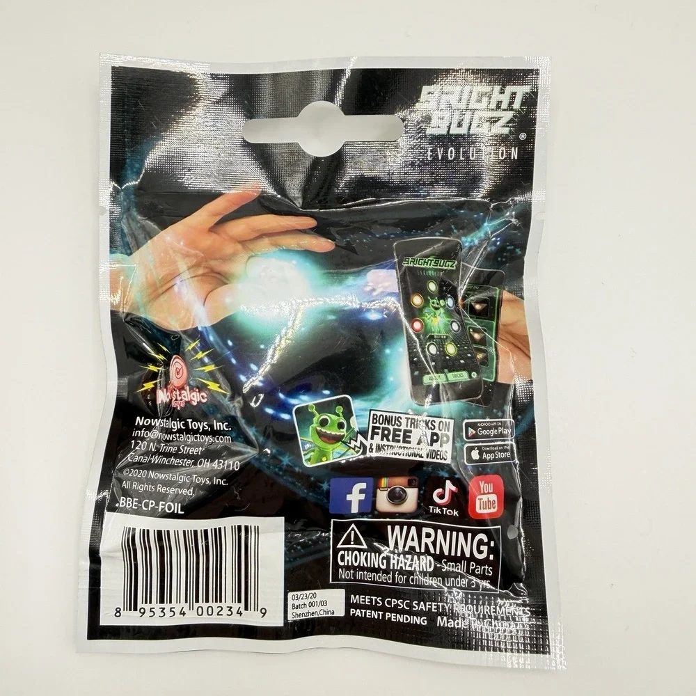 NEW Sealed Bag  - Bright Bugz‎ Evolution As Seen On TV Magic Magician Trick Toy